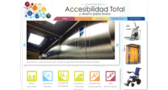Desktop Screenshot of accesibilidadtotal.com